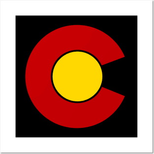 Simple Colorado Posters and Art